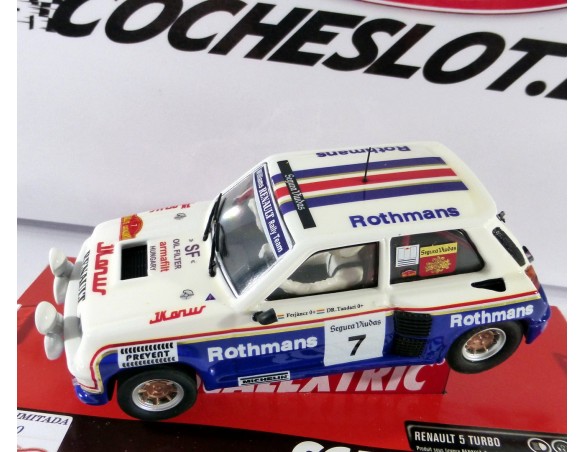 RENAULT 5 ROTHMANS ED.LM FOROSLOT VALENCIA ABRIL 2019 TECNITOYS