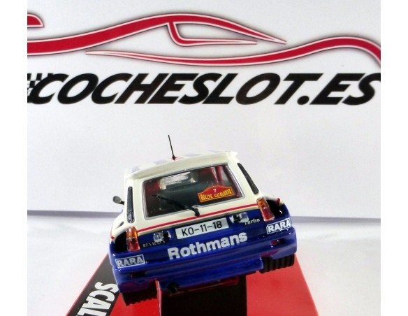 RENAULT 5 ROTHMANS ED.LM FOROSLOT VALENCIA ABRIL 2019 TECNITOYS