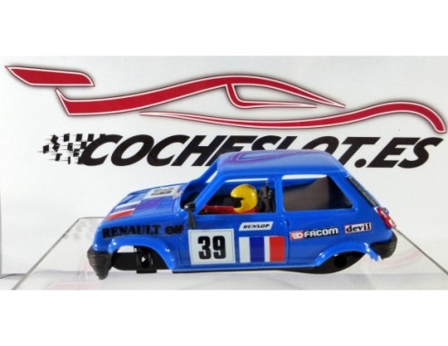 CARROCERIA DE RENAULT 5 AZUL  NUEVA FALLO BANDERA EXIN