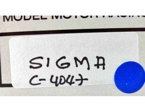 SIGMA AZUL REF.C4047 EXIN MEX