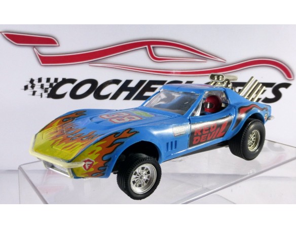 CHEVROLET CORVETTE AZUL REF.4050 EXIN MEX