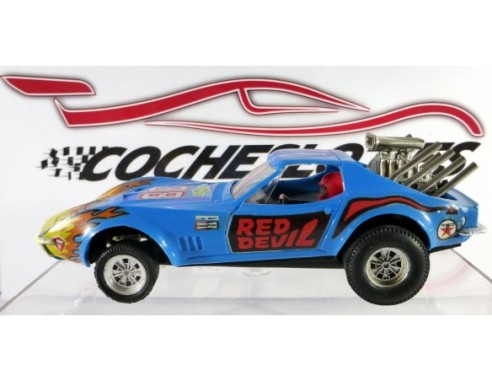 CHEVROLET CORVETTE AZUL REF.4050 EXIN MEX