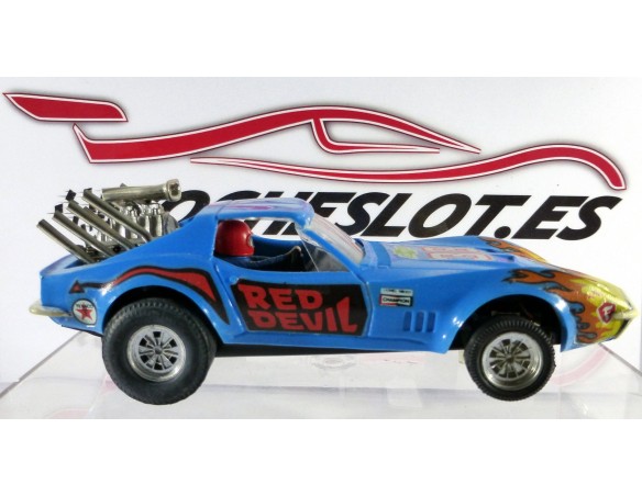 CHEVROLET CORVETTE AZUL REF.4050 EXIN MEX