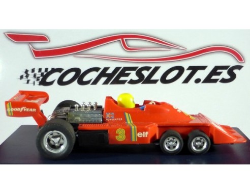 TYRRELL P34 F1 ROJO 1977 REF.4054 EXIN