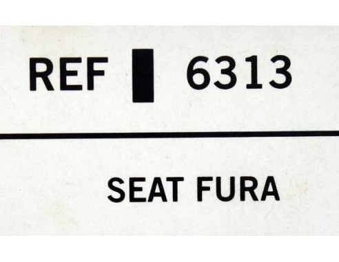 SEAT FURA ROJO SERIE CLASSICS REF.6313 TECNITOYS