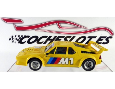 BMW M1	AMARILLO PRIMERA   SERIE REF.4063  EXIN