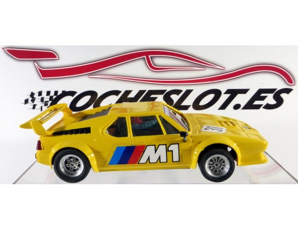 BMW M1	AMARILLO PRIMERA   SERIE REF.4063  EXIN
