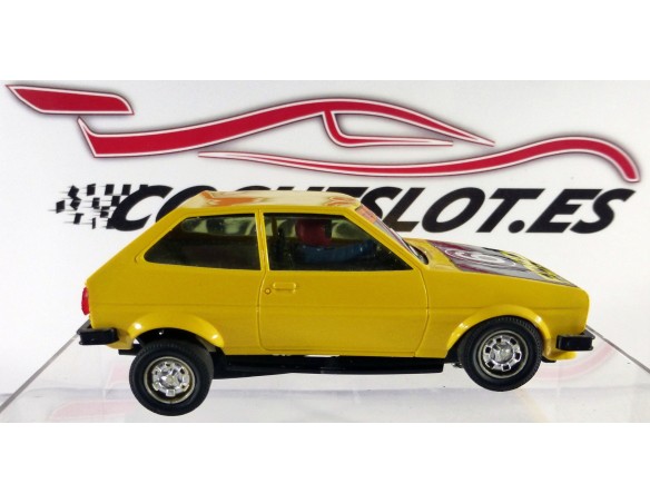 FORD FIESTA AMARILLO 1980 REF. 4057 EXIN