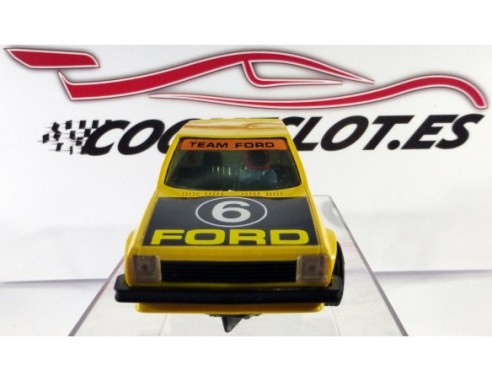 FORD FIESTA AMARILLO 1980 REF. 4057 EXIN