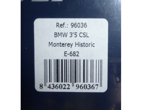 BMW 3.5 CLS MONTERREY HISTORIC E682 REF.90036 FLY