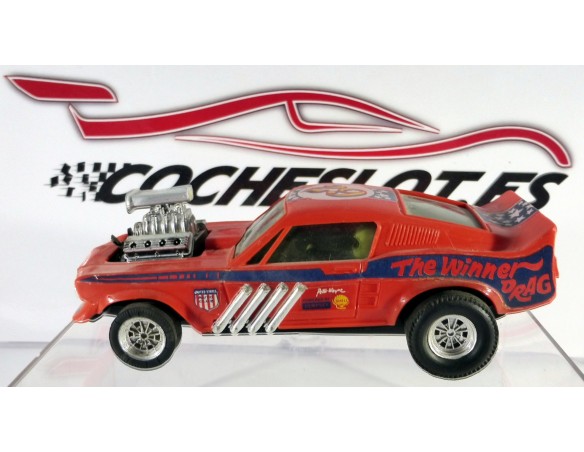 Ford Mustang	Winner Drag ROJO 1974 REF.4049 EXIN