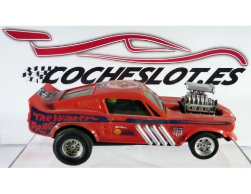Ford Mustang	Winner Drag ROJO 1974 REF.4049 EXIN
