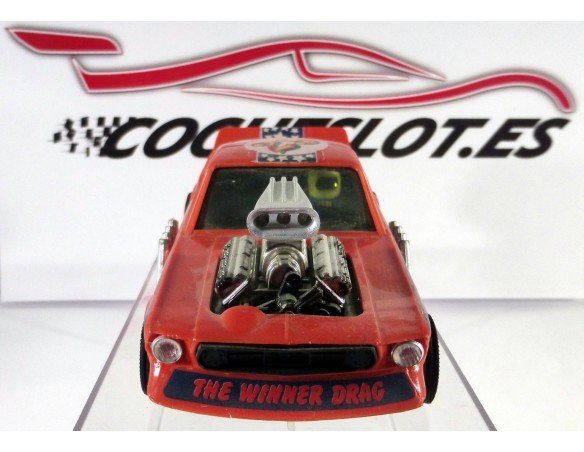 Ford Mustang	Winner Drag ROJO 1974 REF.4049 EXIN