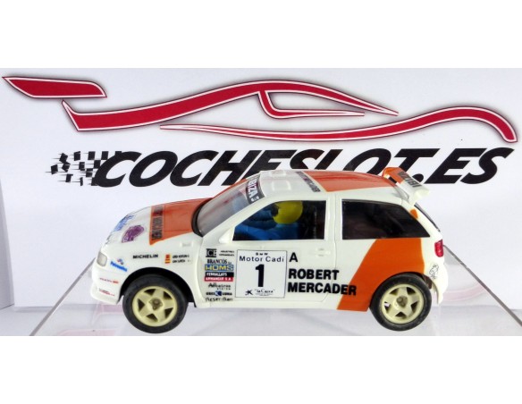 Seat Ibiza kit Car “Robert Mercader” CHASIS 1 TORNILLO 1996  REF. 8390 TYCO