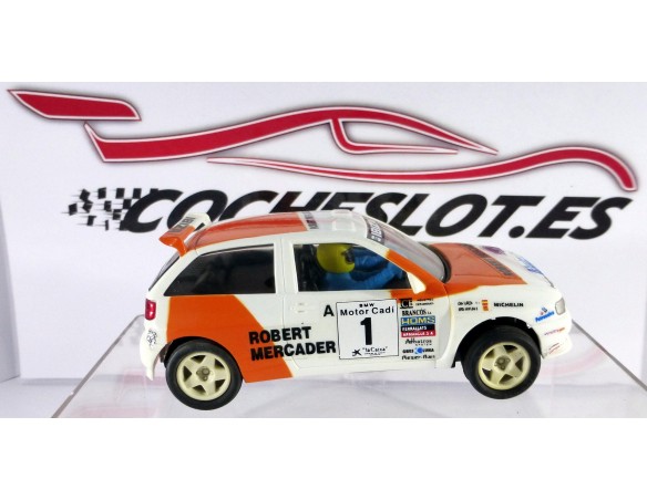 Seat Ibiza kit Car “Robert Mercader” CHASIS 1 TORNILLO 1996  REF. 8390 TYCO