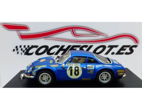 RENAULT ALPINE A110 MONTECARLO  REF.10701 TEAM SLOT