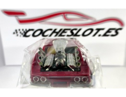 CHEVROLET CORVETTE 1975 ROJO OSCURO  REF.4050  EXIN