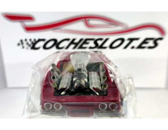 CHEVROLET CORVETTE 1975 ROJO OSCURO  REF.4050  EXIN