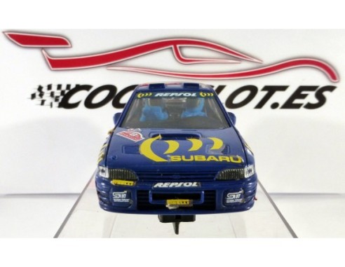 Subaru “Impreza”	Decoración Lunas Azul	1994 REF. 8377	TYCO