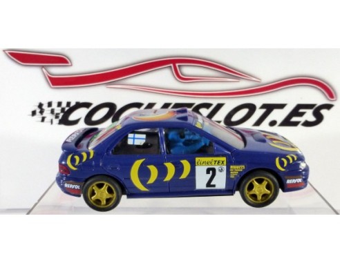Subaru “Impreza”	Decoración Lunas Azul 1994	REF.	8377 	TYCO