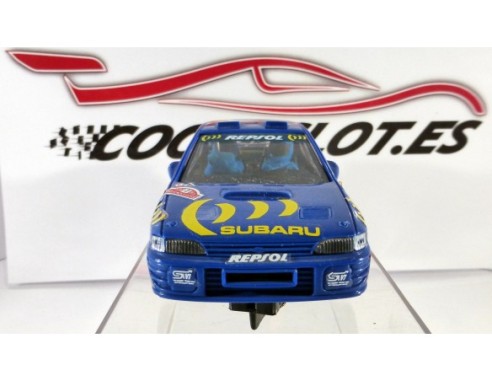 Subaru “Impreza”	Decoración Lunas Azul	1994 REF. 8377	TYCO