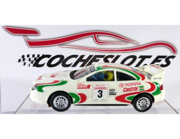 Toyota Celica GT “Castrol”	Blanco 1995  REF.	8382 TYCO