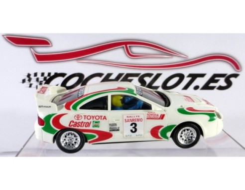 Toyota Celica GT “Castrol”	Blanco 1995  REF.	8382 TYCO