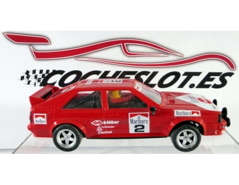 AUDI QUATTRO ROJO SEGUNDA SERIE 1984 REF.4070 EXIN