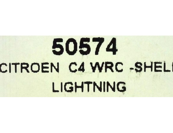 CITROEN C4 WRC LIGHTING REF.50574 NINCO
