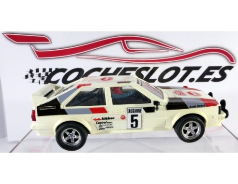 AUDI QUATTRO BLANCO PRIMERA  1984 SERIE REF .4070 EXIN
