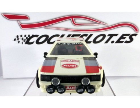 AUDI QUATTRO BLANCO PRIMERA  1984 SERIE REF .4070 EXIN
