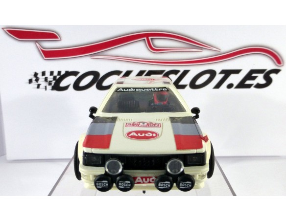 AUDI QUATTRO BLANCO PRIMERA  1984 SERIE REF .4070 EXIN