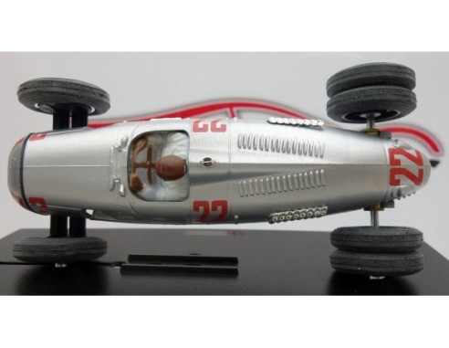 AUTO UNION TYPE C DOBLE RUEDA TRASERA 1936 PLATA  REF.CV 012 PIN-KAR