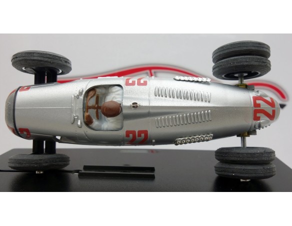 AUTO UNION TYPE C DOBLE RUEDA TRASERA 1936 PLATA  REF.CV 012 PIN-KAR