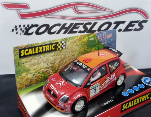 CITROEN C2 JWRC ROJO M.FUSTER REF.6166 TECNITOYS