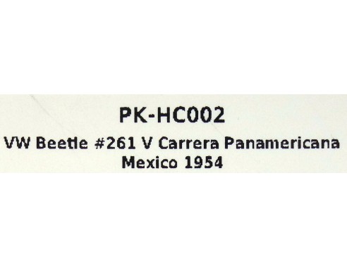 VW BEETLE CARRERA PANAMERICANA REF.PK-H002 PINK-KAR
