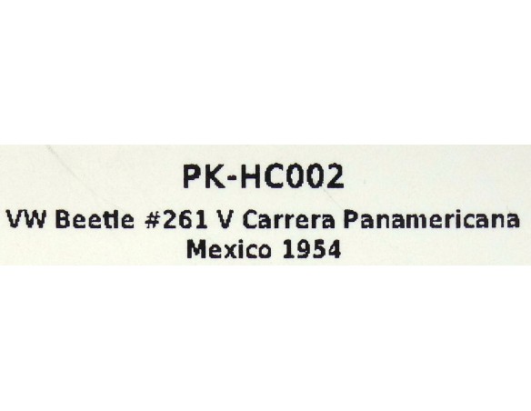 VW BEETLE CARRERA PANAMERICANA REF.PK-H002 PINK-KAR