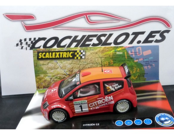 CITROEN C2 JWRC ROJO M.FUSTER REF.6166 TECNITOYS