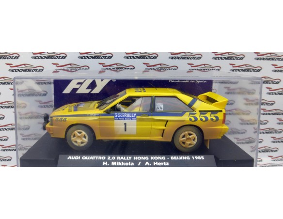 AUDI QUATTRO A2 - Rally Hong Kong 1985  EFECTO BARRO  REF.A2003 FLY