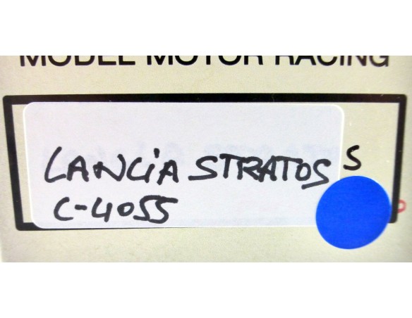 LANCIA STRATOS AZUL REF.C4055 EXIN MEX