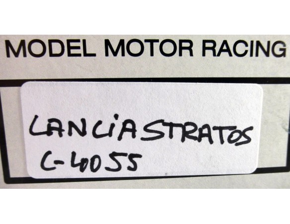 LANCIA STRATOS ROJO REF.C4055 EXIN MEX