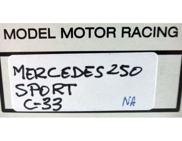 MERCEDES 250 SPORT NARANJA REF.C33 EXIN MEX