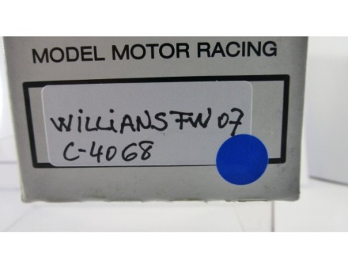 WILLIANS FW07 AZUL REF.C4068 EXIN MEX