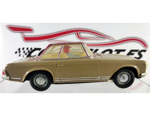 MERCEDES 250 SL BEIGE TECHO ROJO 1968  REF.C32 EXIN