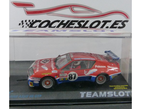 RENAULT ALPINE A310 V6 GTP LE MANS 77 REF.12801 TEAM SLOT