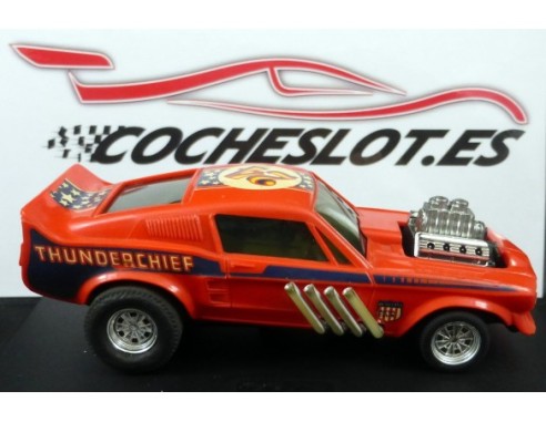 Ford MustangThunderchief ROJO 1974	REF.4049 EXIN