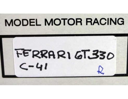 FERRARI GT 330 ROJO Y AZUL REF.C41 EXIN MEX