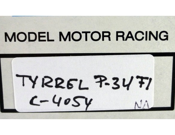 TYRRELL P34 F1 NARANJA REF.C4054 EXIN MEX