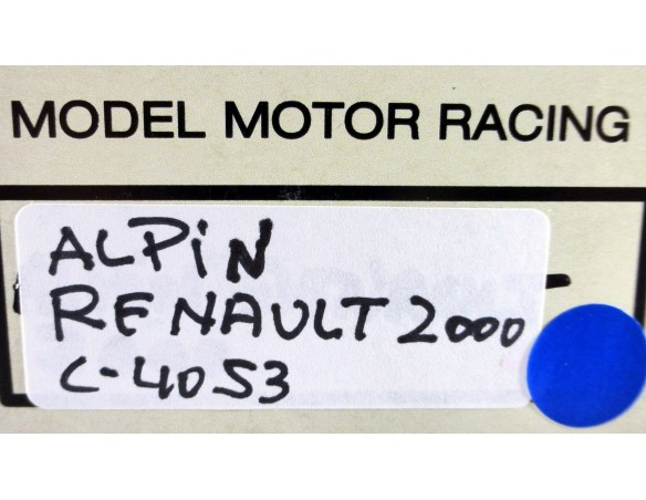 RENAULT ALPINE 2000 AZUL REF.C4043 EXIN MEX