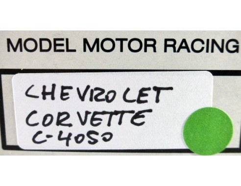 CHEVROLET CORVETTE VERDE Nº 52 REF.C4050 EXIN MEX